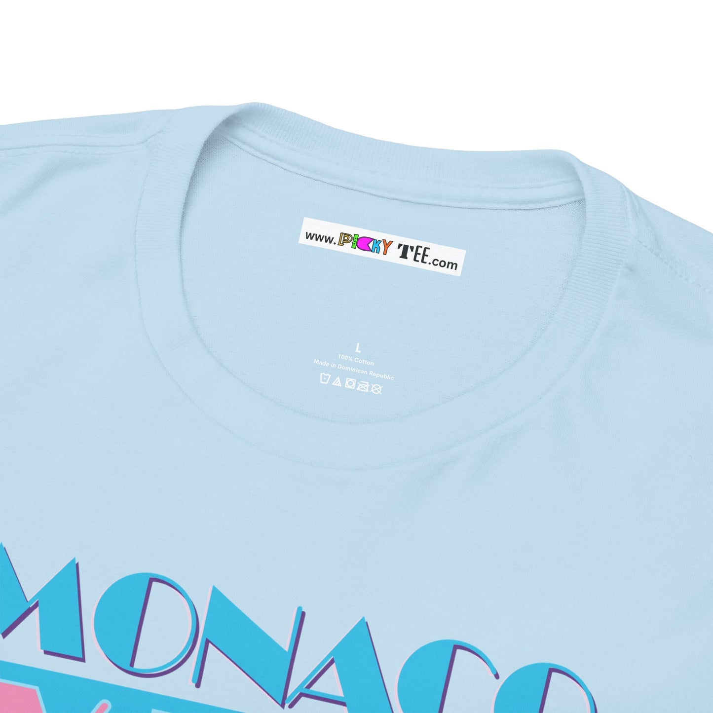 MONACO VICE Unisex Heavy Cotton Tee