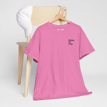 power off now Unisex Heavy Cotton Tee
