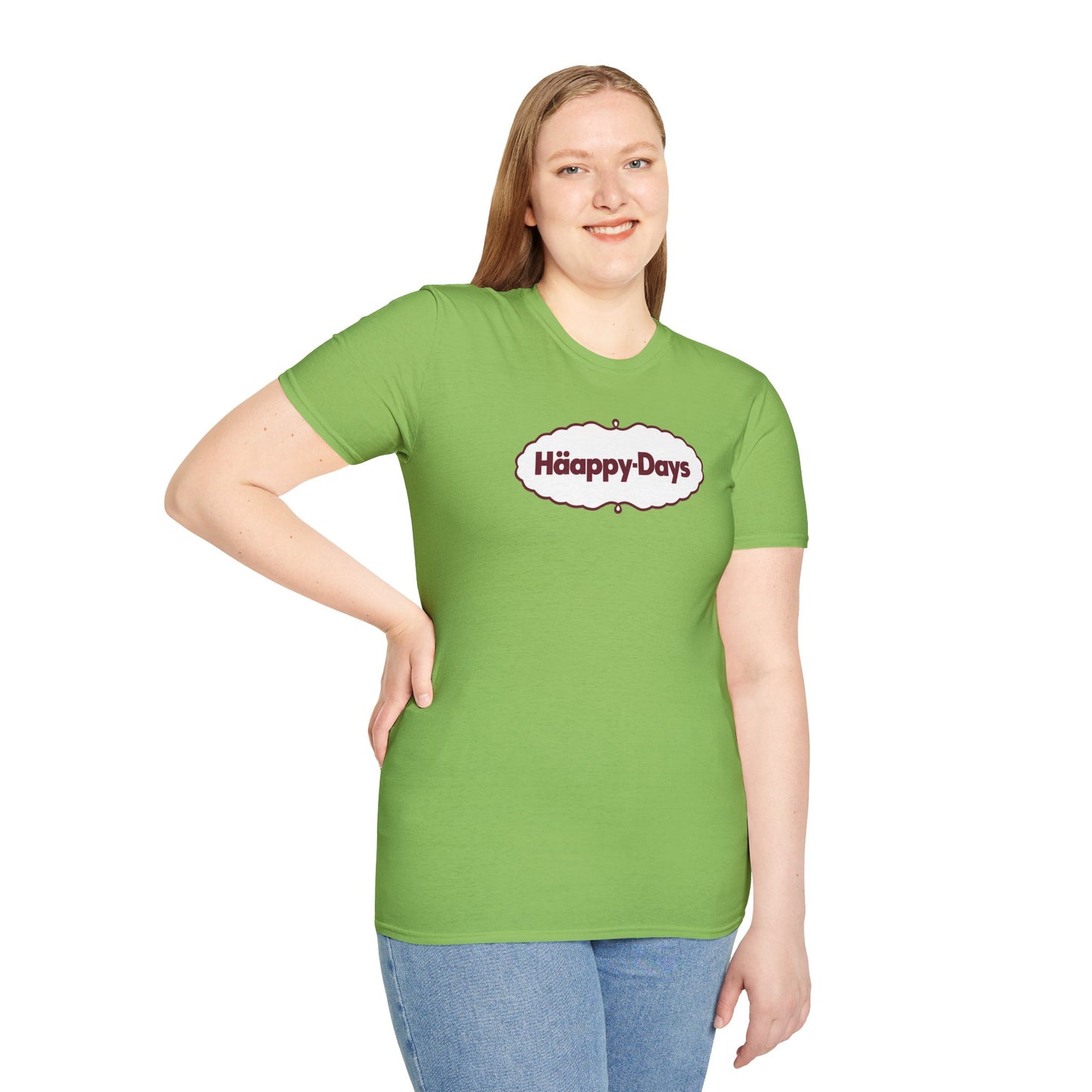 Häappy-Days Unisex Softstyle 100% Cotton T-Shirt