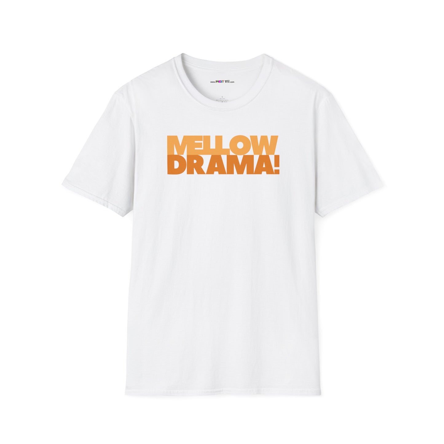 mellow DRAMA! Unisex Softstyle 100% Cotton T-Shirt