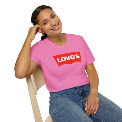 LOVE'S Unisex Softstyle 100% Cotton T-Shirt