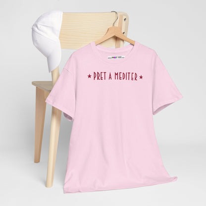 * PRET A MEDITER * Unisex Heavy Cotton Tee