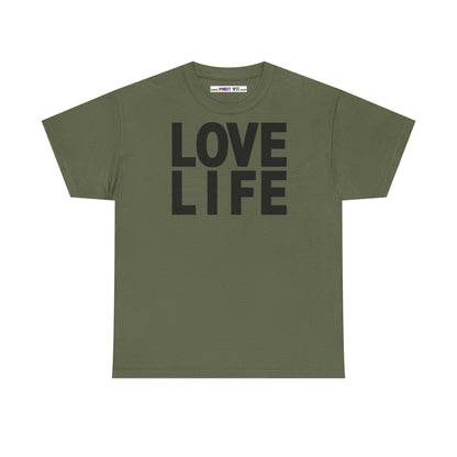 LOVE LIFE Unisex Heavy Cotton Tee