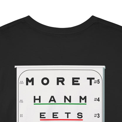 MORE THAN MEETS THE I TEST Unisex Heavy Cotton Tee