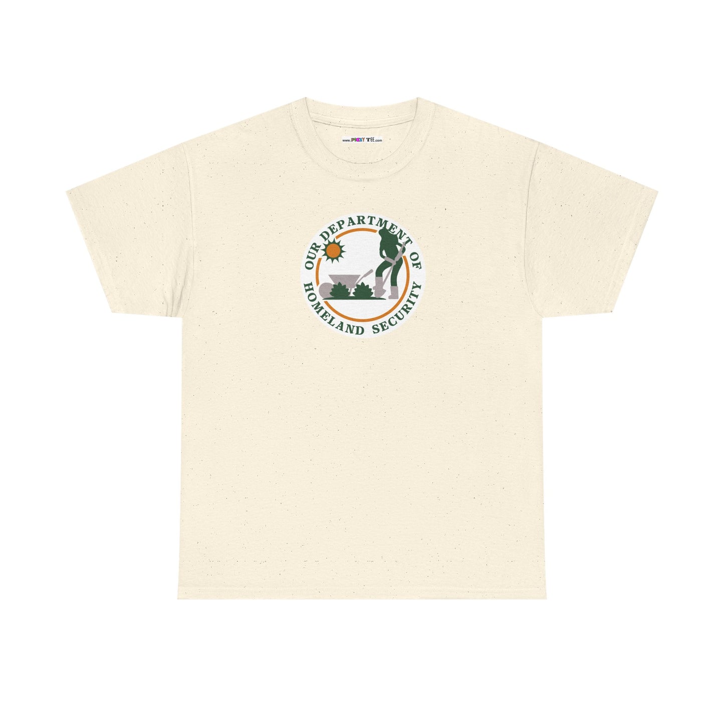 HOMELAND SECURITY (OUR DEPARTMENT OF) Unisex Heavy Cotton Tee