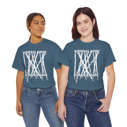 CHEMICAL AGENT/CLIMATE CHANGE Unisex Heavy Cotton Tee
