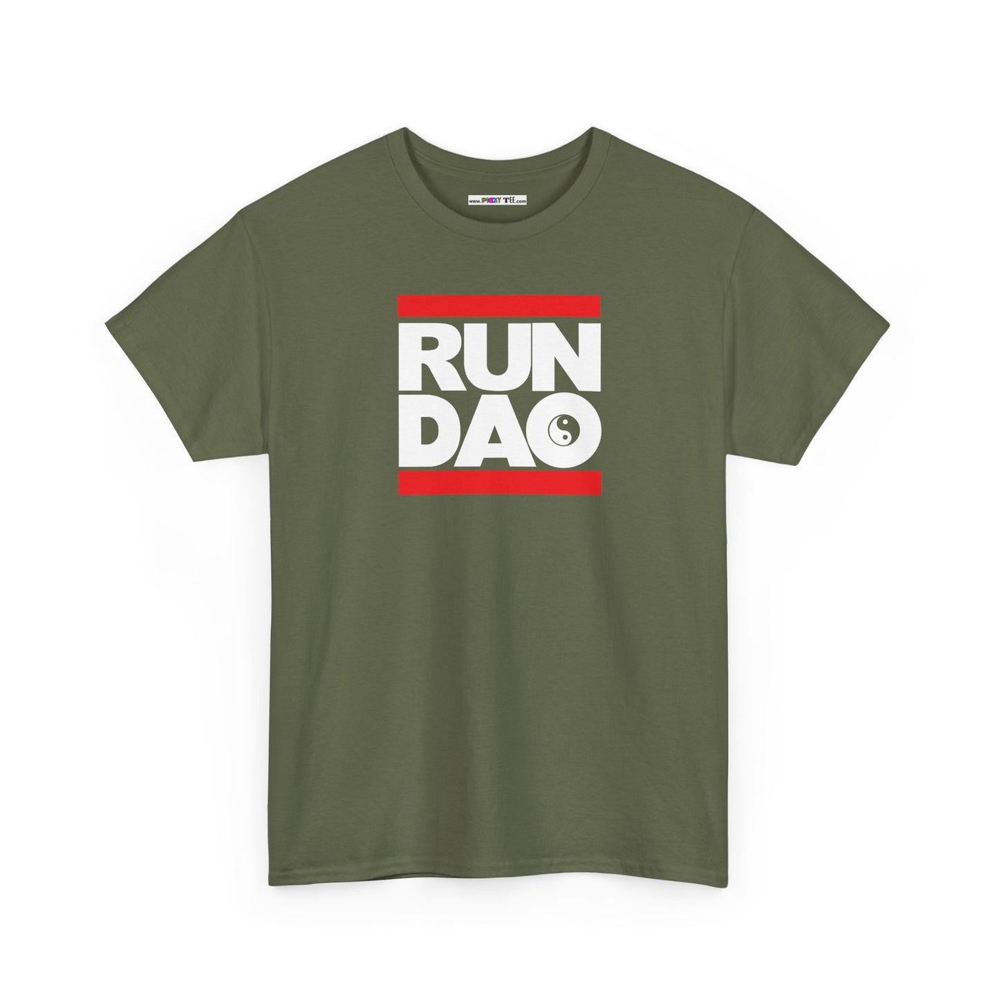 RUN DAO Unisex Heavy Cotton Tee