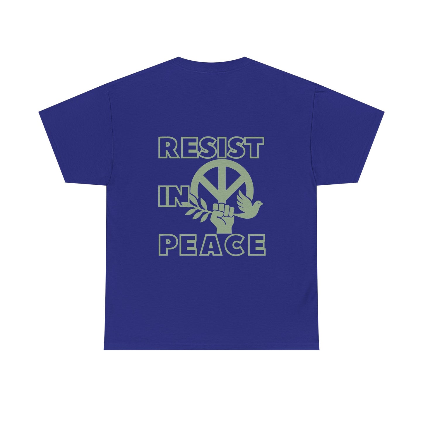 RESIST IN PEACE Unisex Heavy Cotton Tee