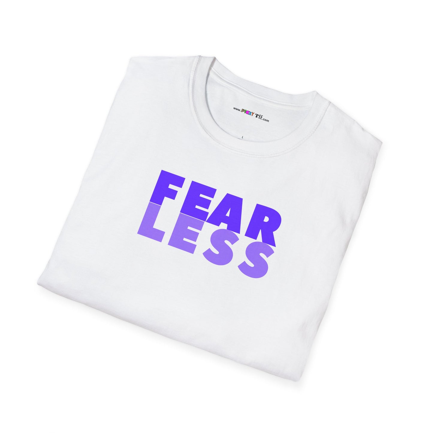 FEAR LESS Unisex Softstyle 100% Cotton T-Shirt