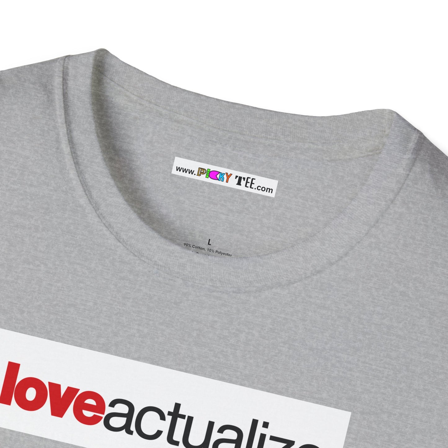 loveactualize Unisex Softstyle 100% Cotton T-Shirt