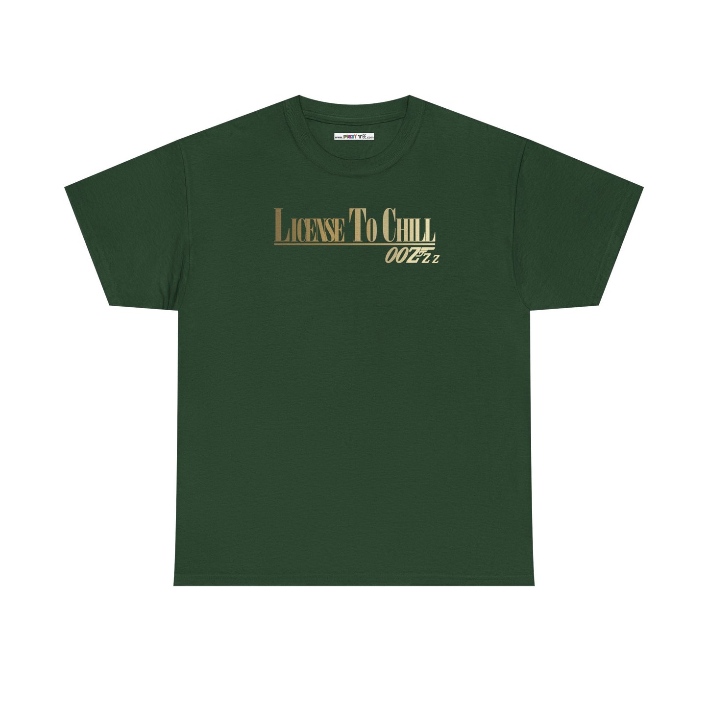 LICENSE TO CHILL 00Zzz Unisex Heavy Cotton Tee