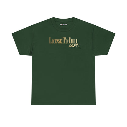 LICENSE TO CHILL 00Zzz Unisex Heavy Cotton Tee