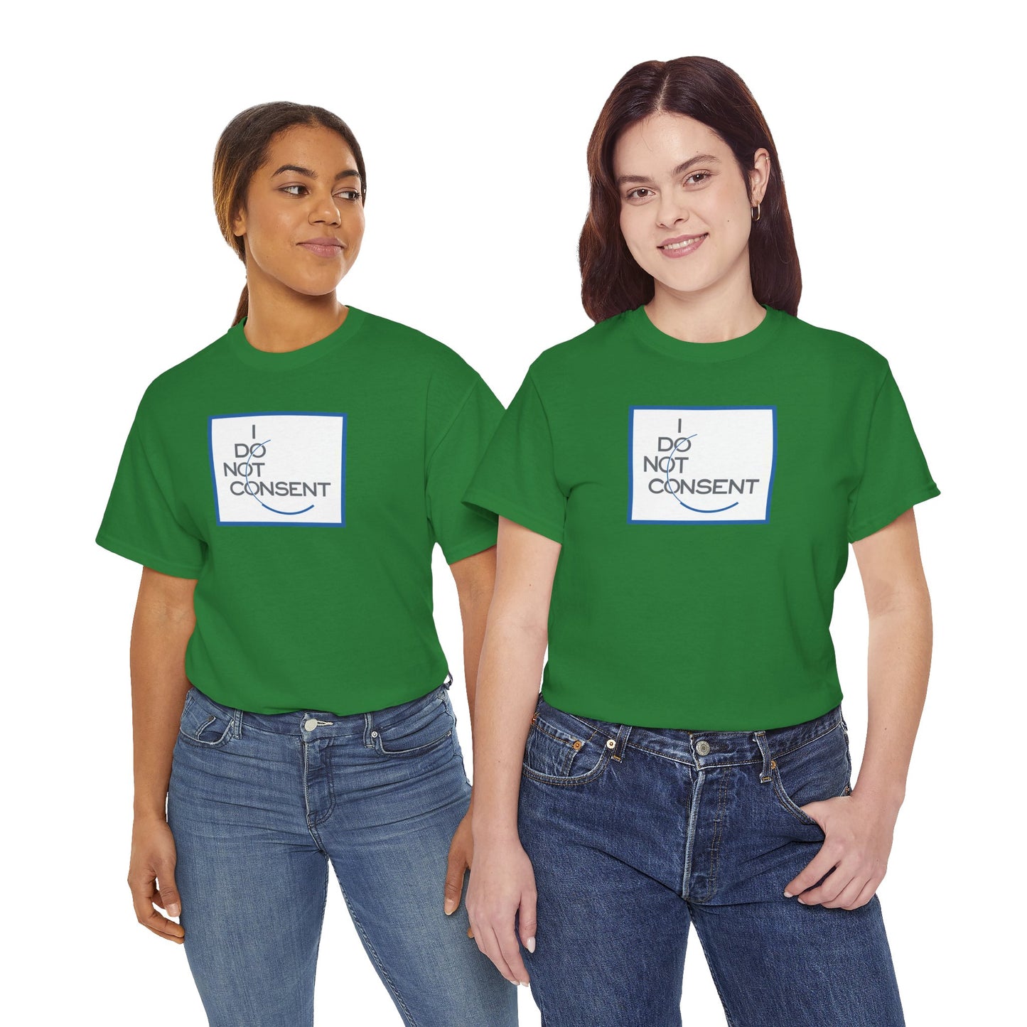 I DO NOT CONSENT Unisex Heavy Cotton Tee
