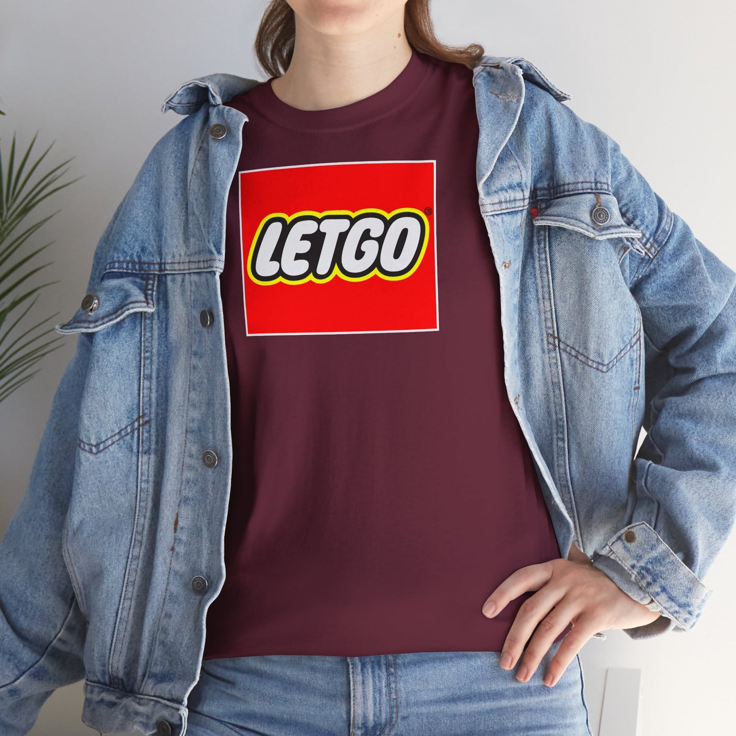 LETGO Unisex Heavy Cotton Tee
