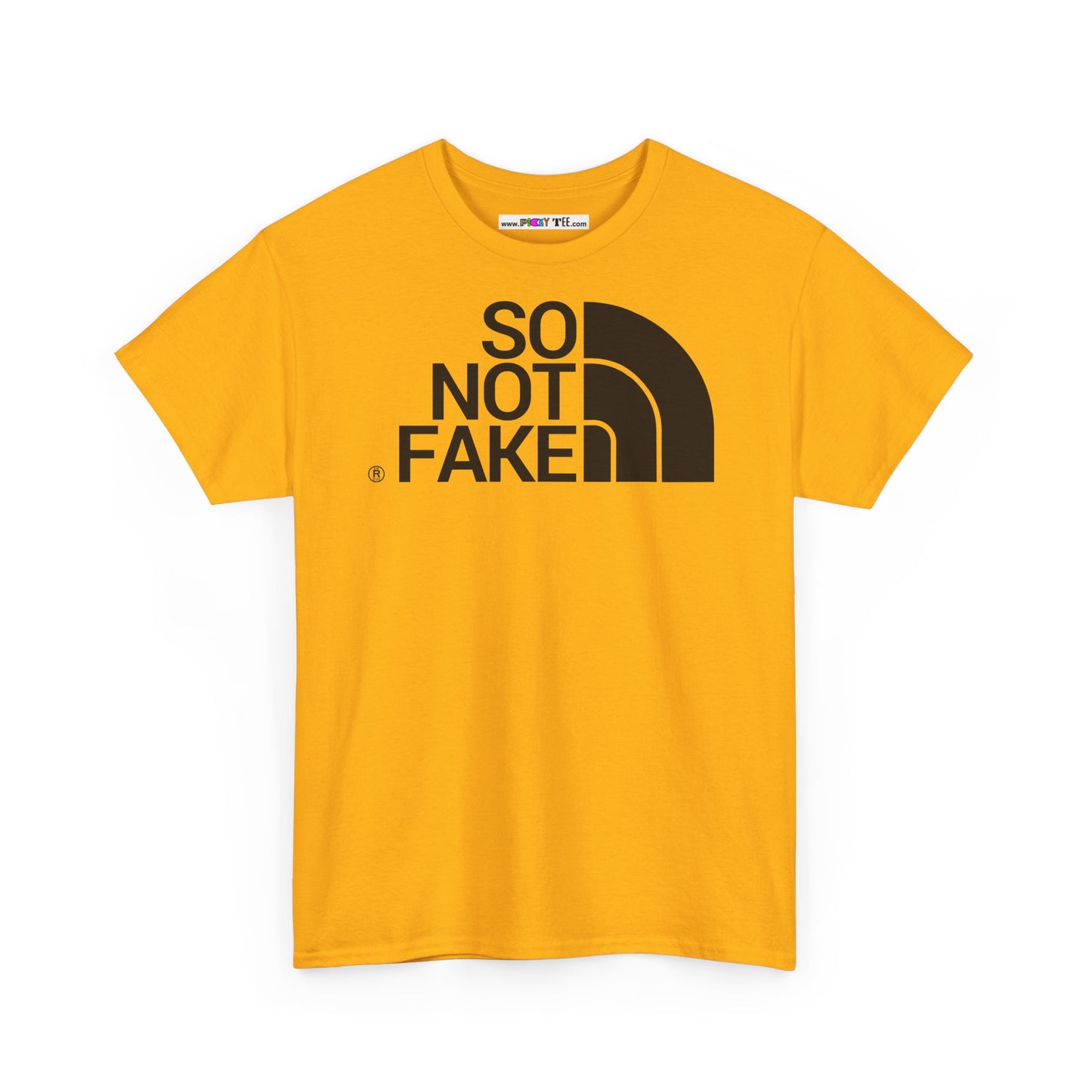 SO NOT FAKE Unisex Heavy Cotton Tee