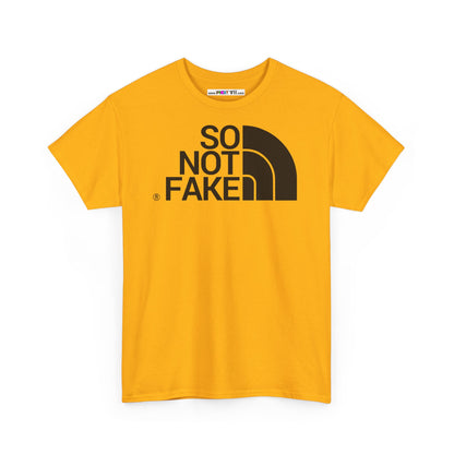 SO NOT FAKE Unisex Heavy Cotton Tee