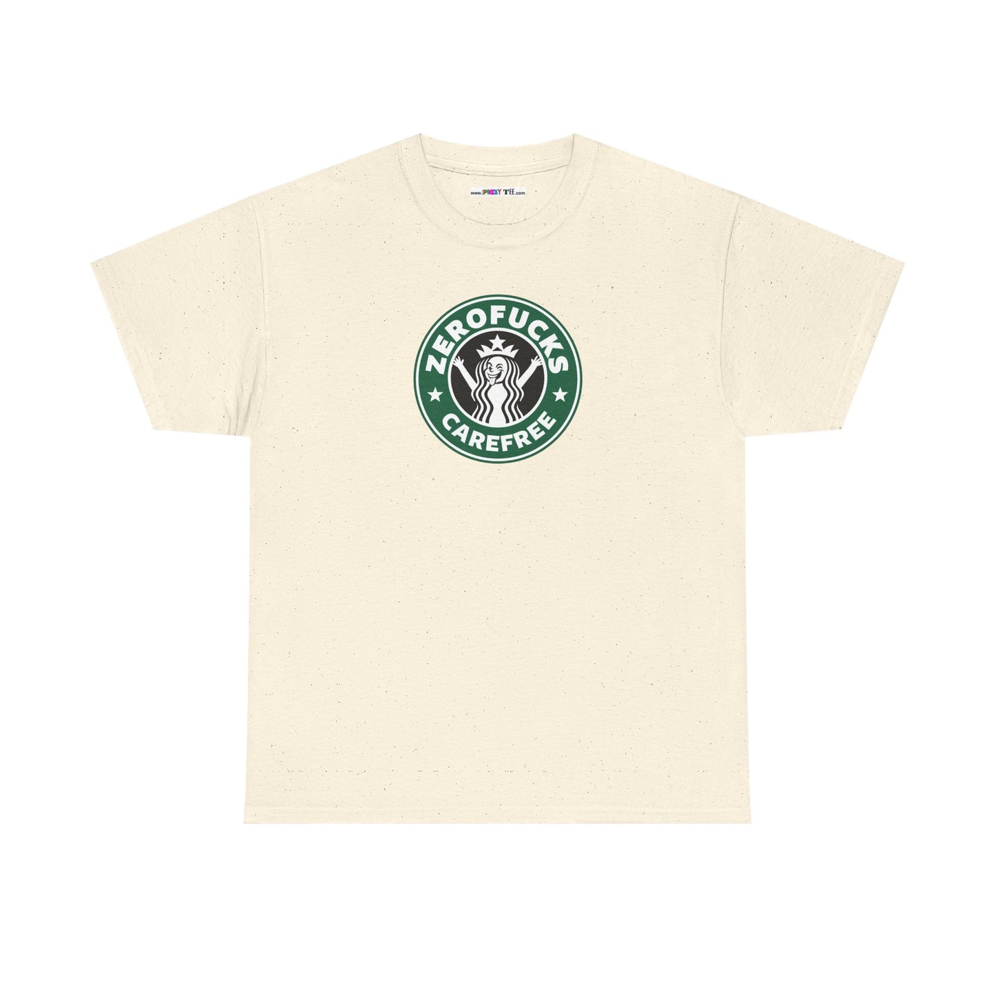 ZEROFUCKS CAREFREE Unisex Heavy Cotton Tee