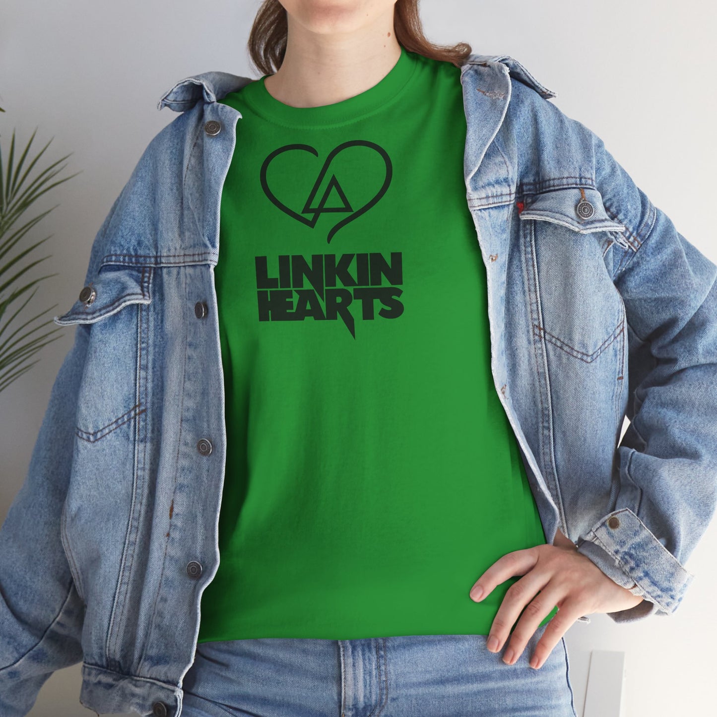 LINKIN HEARTS Unisex Heavy Cotton Tee