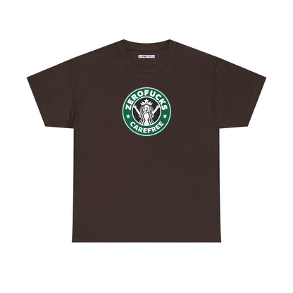 ZEROFUCKS CAREFREE Unisex Heavy Cotton Tee