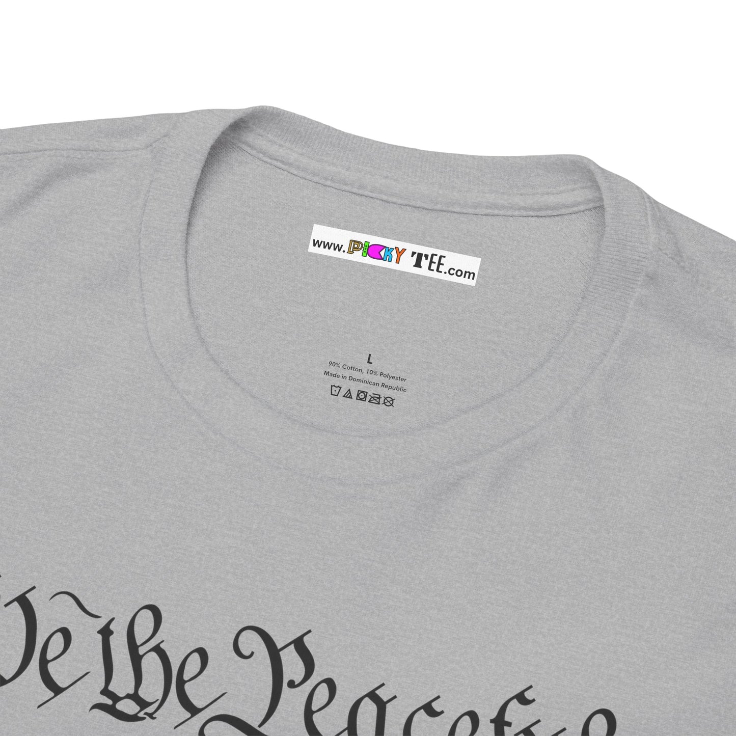 WE THE PEACEFUL Unisex Heavy Cotton Tee