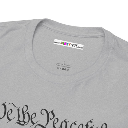 WE THE PEACEFUL Unisex Heavy Cotton Tee