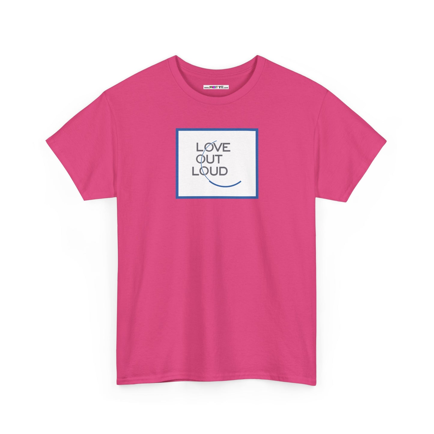 LOL- LOVE OUT LOUD Unisex Heavy Cotton Tee