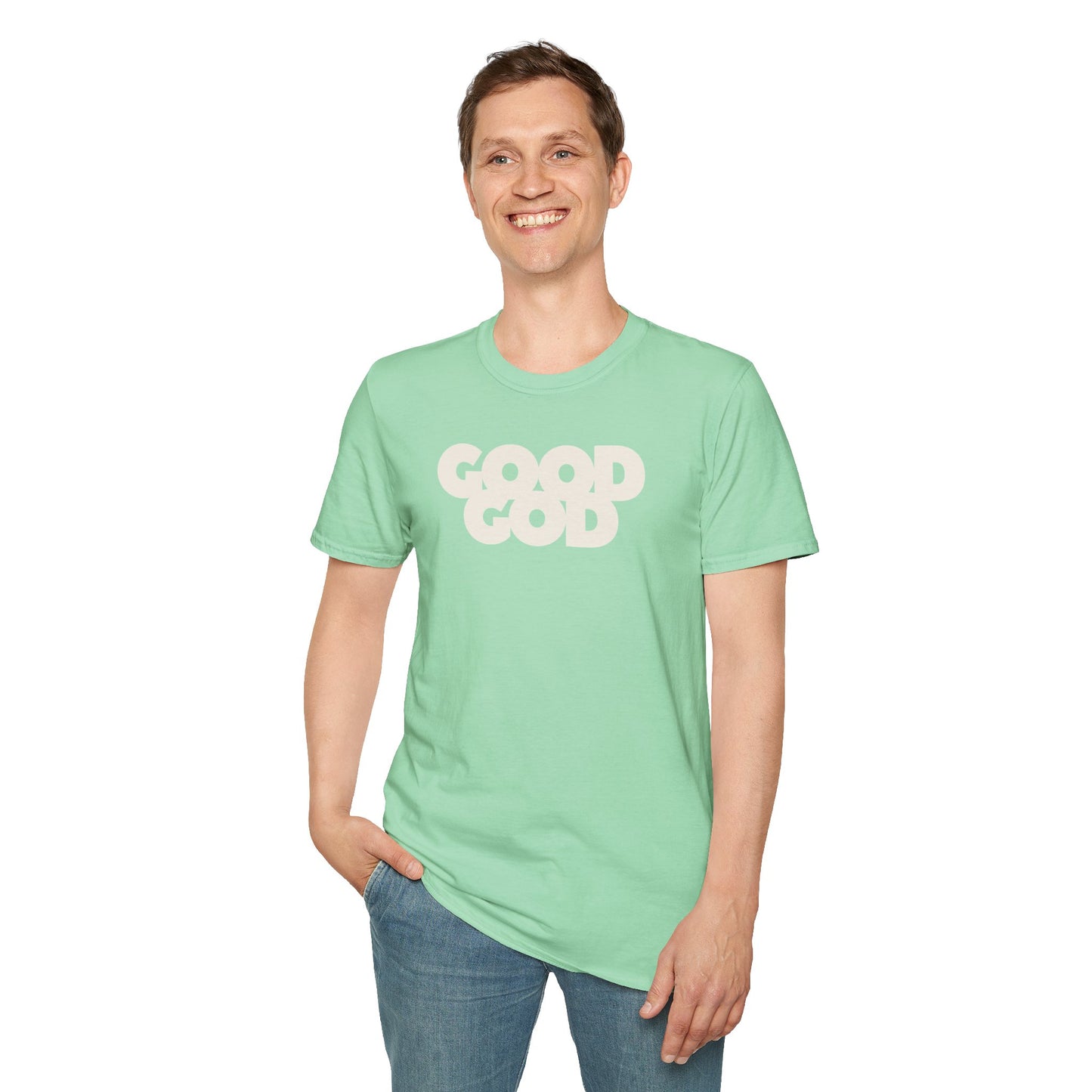 GOOD GOD Unisex Softstyle 100% Cotton T-Shirt