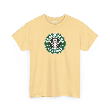 ZEROFUCKS CAREFREE Unisex Heavy Cotton Tee