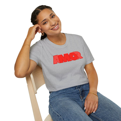 M.O AMOR Unisex Softstyle 100% Cotton T-Shirt