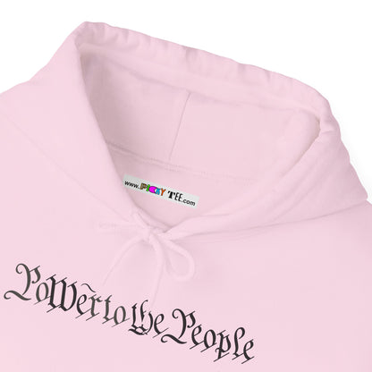 poWEr to THE PEOPLE Unisex Heavy Blend™ Hooded Sweatshirt