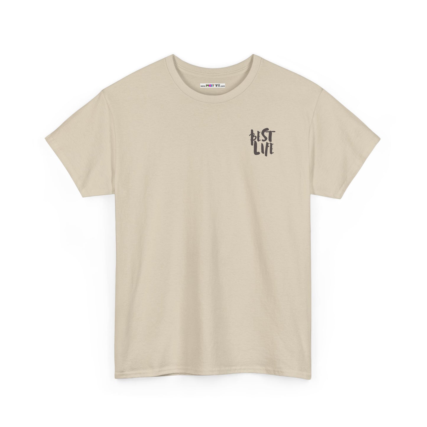BEST LIFE Unisex Heavy Cotton Tee