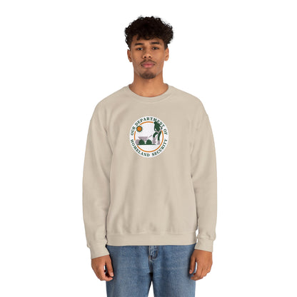 HOMELAND SECURITY (OUR DEPARTMENT OF)  Unisex Heavy Cotton Sweatshirt
