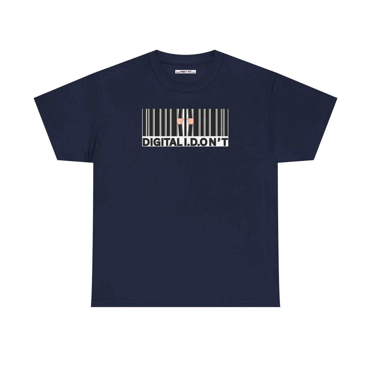 DIGITAL I.D.ON'T Unisex Heavy Cotton Tee