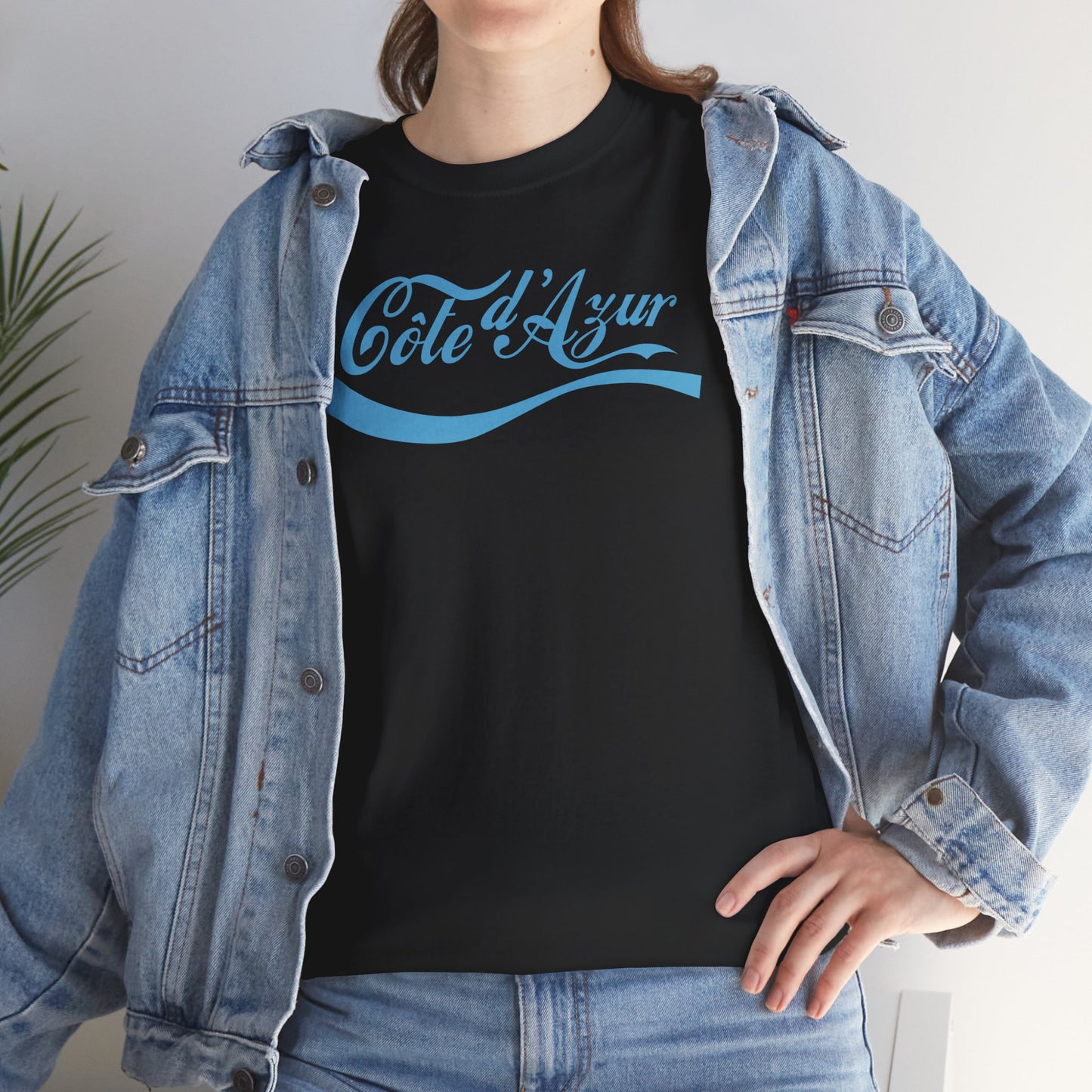 Côte d'Azur Unisex Heavy Cotton Tee