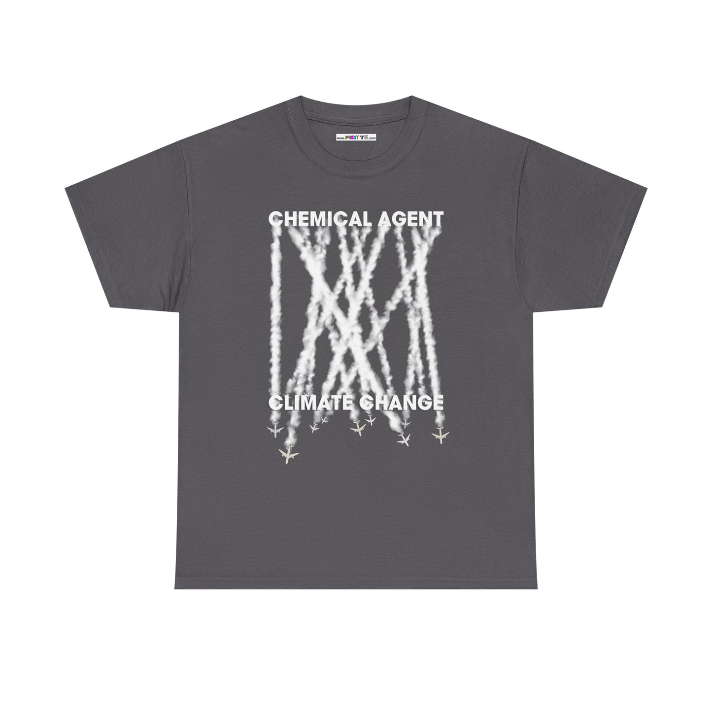 CHEMICAL AGENT/CLIMATE CHANGE Unisex Heavy Cotton Tee