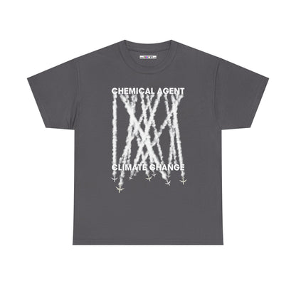 CHEMICAL AGENT/CLIMATE CHANGE Unisex Heavy Cotton Tee