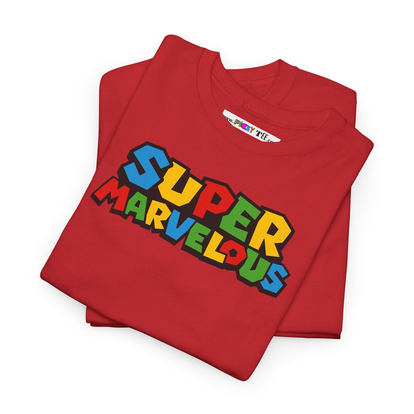 SUPER MARVELOUS Unisex Heavy Cotton Tee