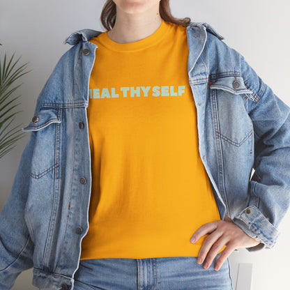 HEAL THY SELF Unisex Heavy Cotton Tee