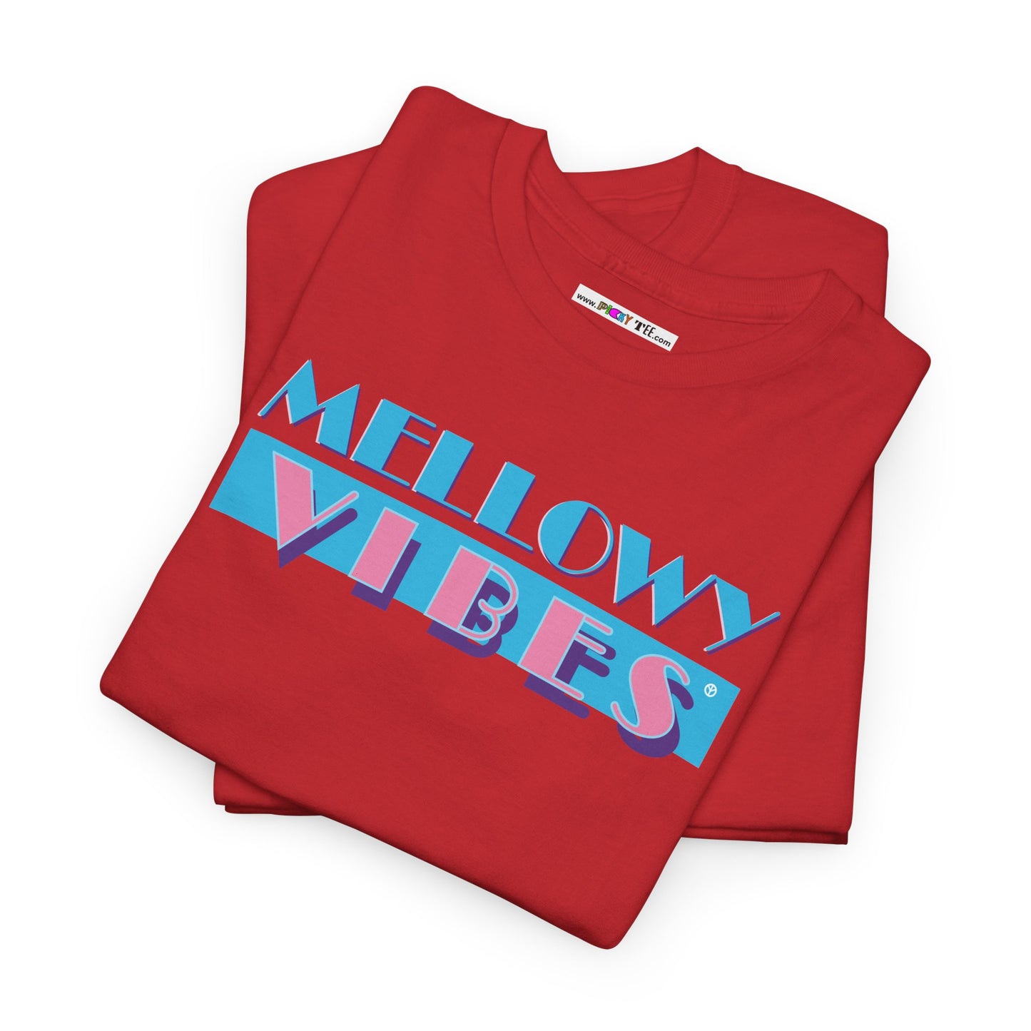 MELLOWY VIBES Unisex Heavy Cotton Tee