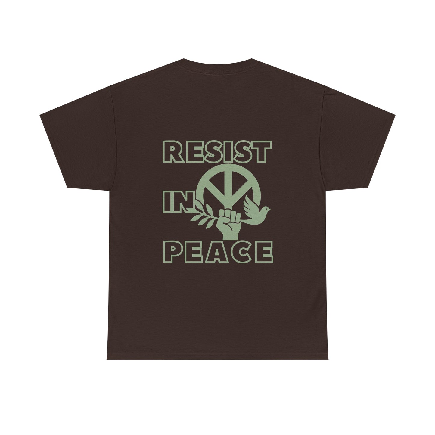 RESIST IN PEACE Unisex Heavy Cotton Tee