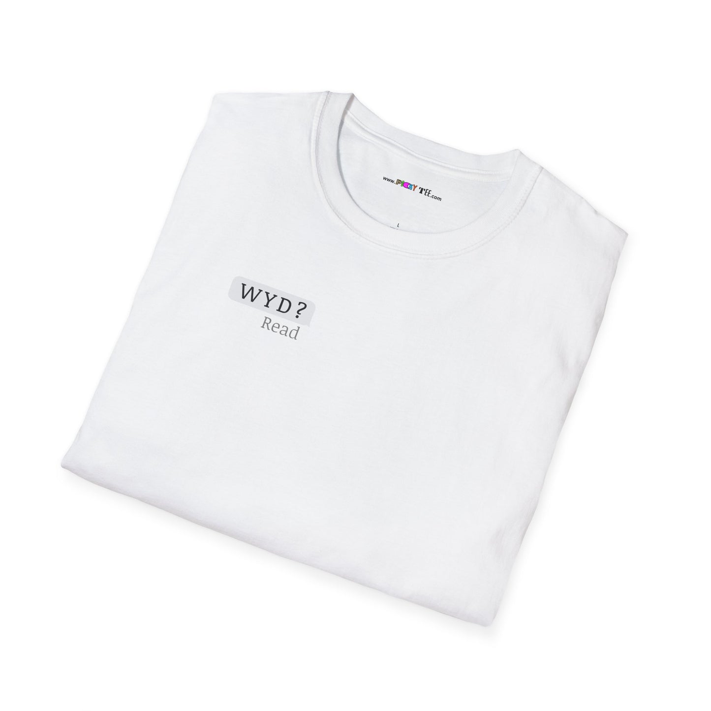 WYD? Sorry I'm busy Unisex Softstyle 100% Cotton T-Shirt