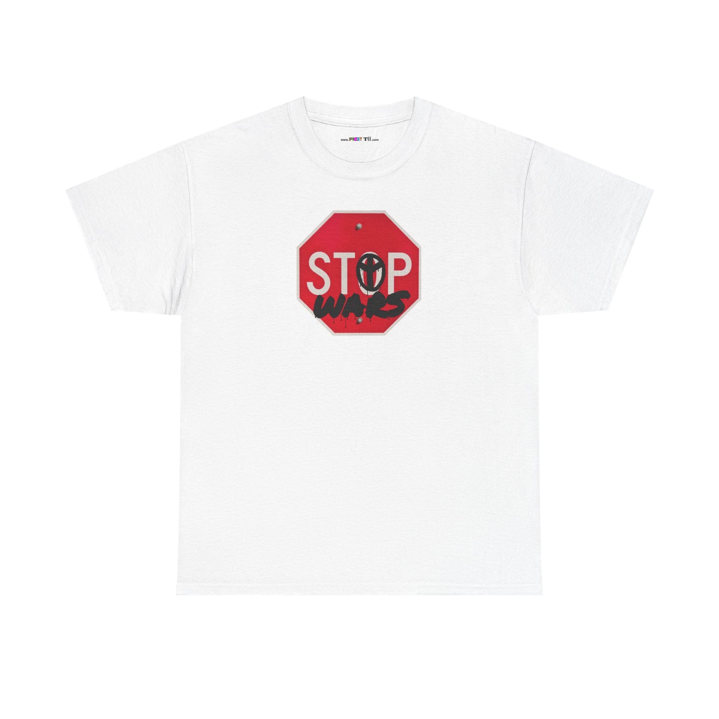 STOP wars Unisex Heavy Cotton Tee