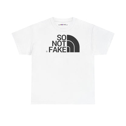 SO NOT FAKE Unisex Heavy Cotton Tee