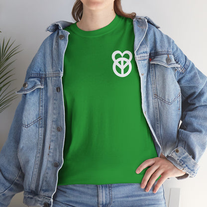 KEEP PEACE AND LOVE ON Unisex Heavy Cotton Tee