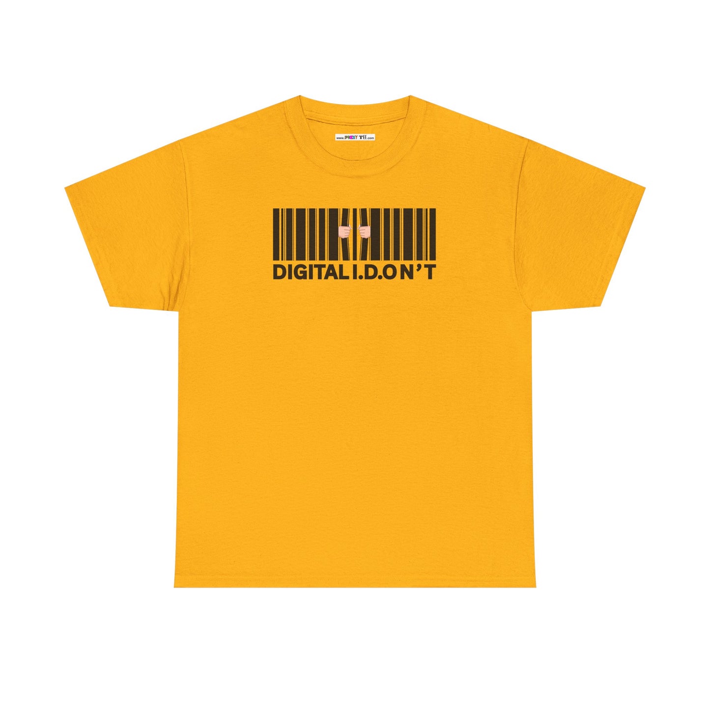 DIGITAL I.D.ON'T Unisex Heavy Cotton Tee
