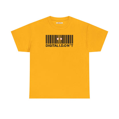 DIGITAL I.D.ON'T Unisex Heavy Cotton Tee
