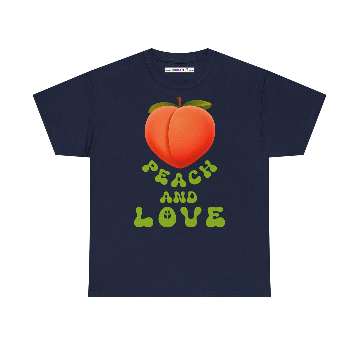 PEACH AND LOVE Unisex Heavy Cotton Tee