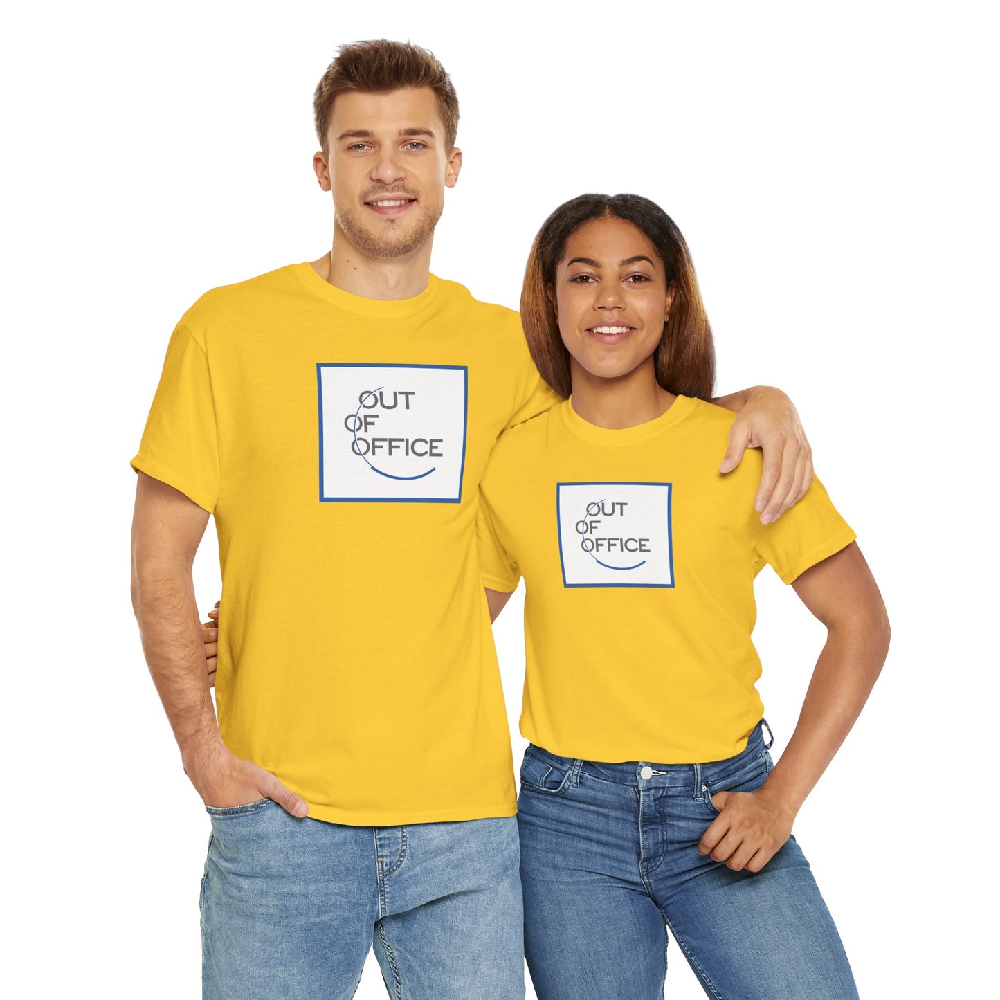 OUT OF OFFICE Unisex Heavy Cotton Tee
