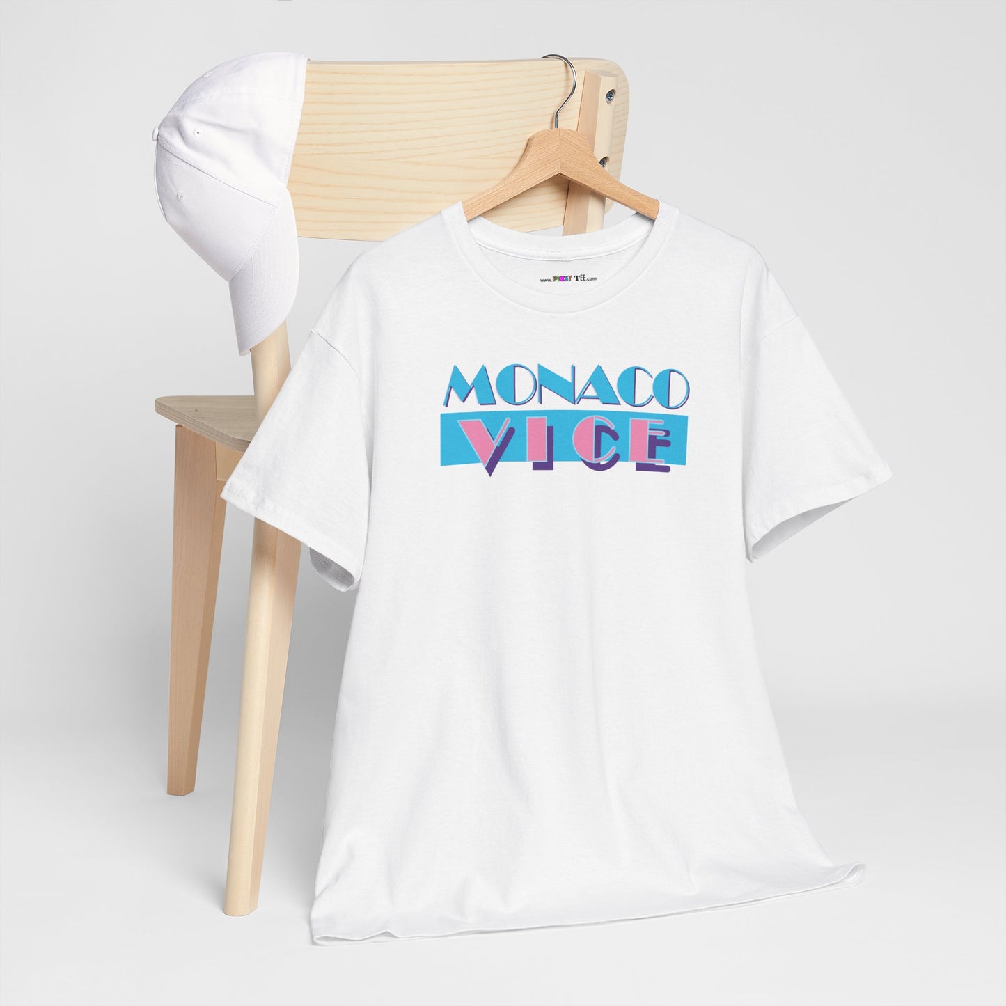 MONACO VICE Unisex Heavy Cotton Tee