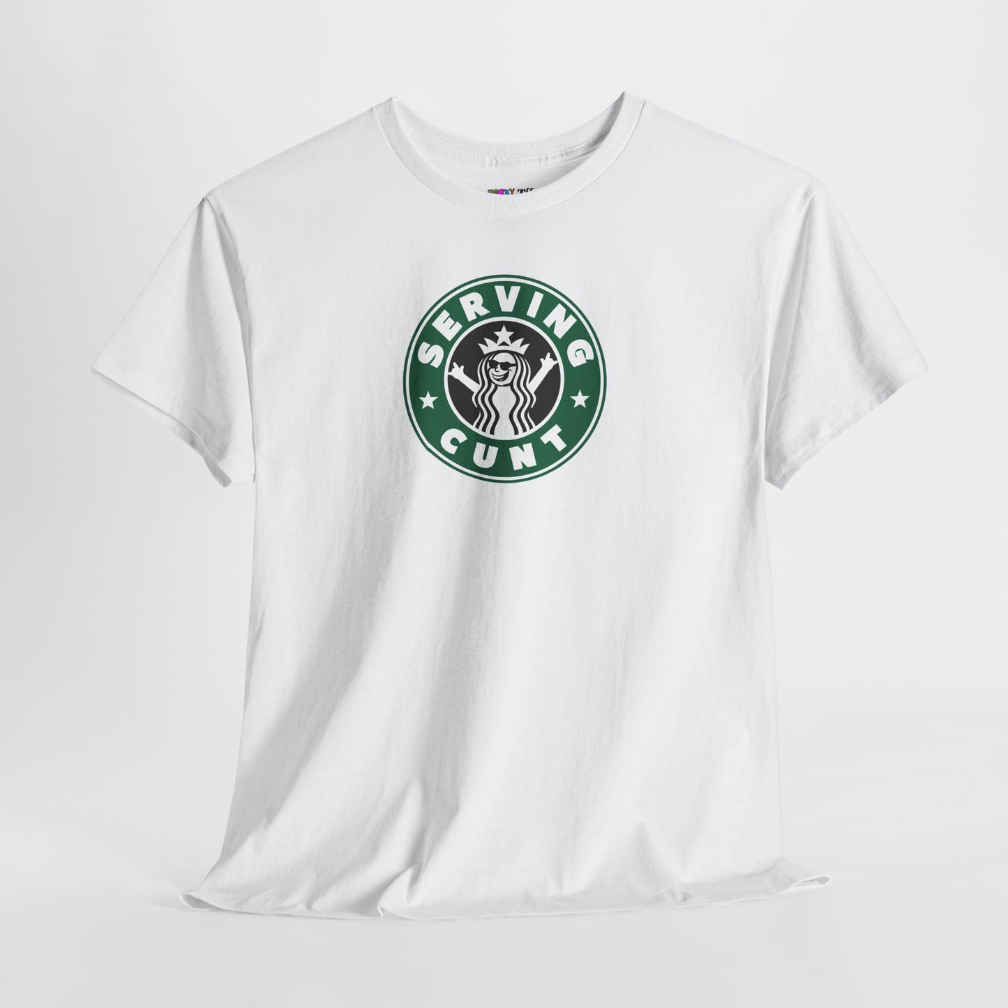 SERVINGCUNT Unisex Heavy Cotton Tee
